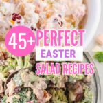 Pinterest pin for best cold easter salads.