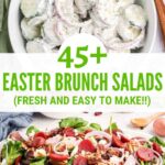 Pinterest pin for best cold easter salads.