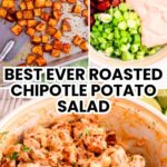 Pinterest pin for Chipotle Potato Salad.